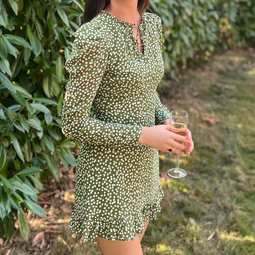 Reformation Polka Dot Dress